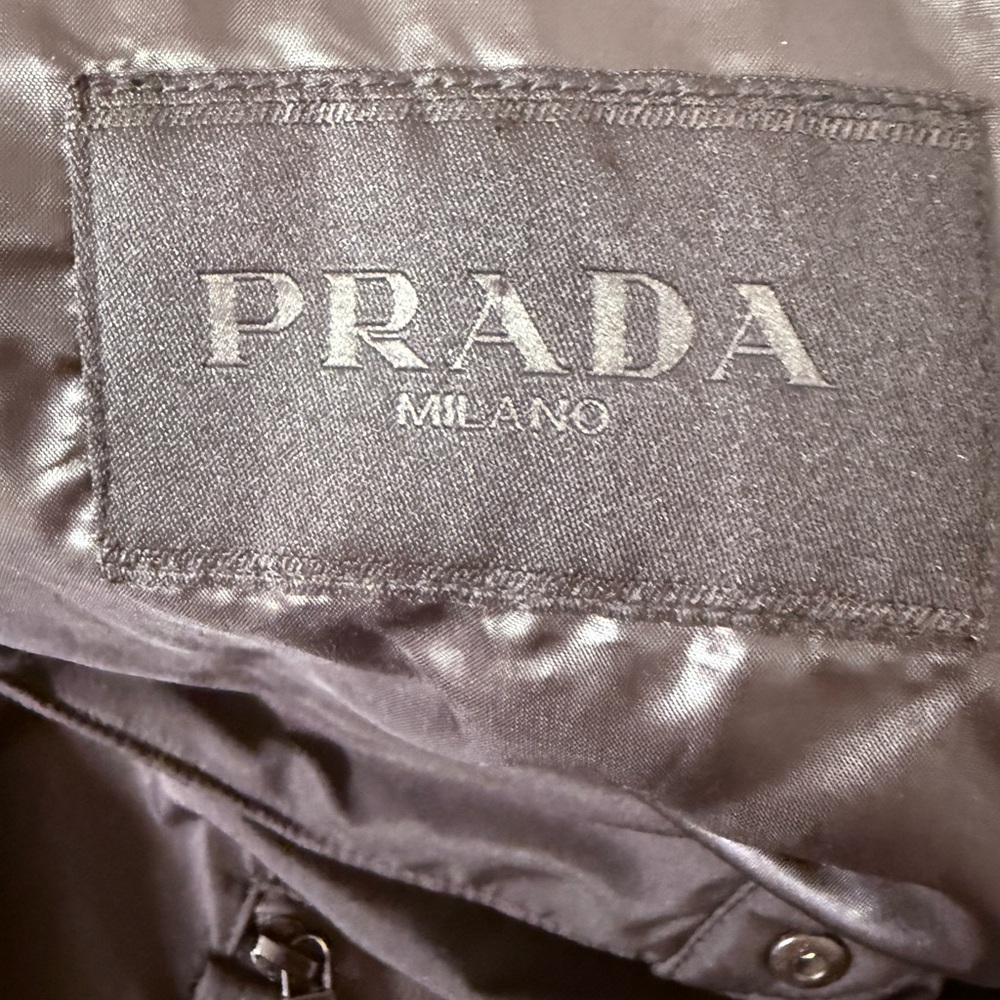 Prada Down and White Eiderdown Black Jacket - image 4